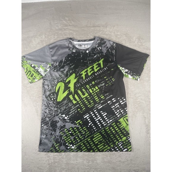 on board Other - On Board Apparel 27 Feet Cornhole Magazine Competiton Shirt Men's L‎